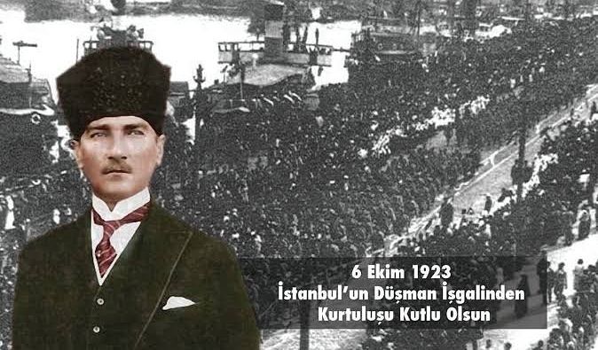 6 Ekim İstanbul'un kurtuluşu