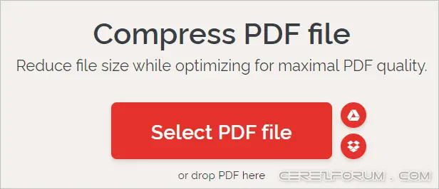 PDF sıkıştırma ve küçültme