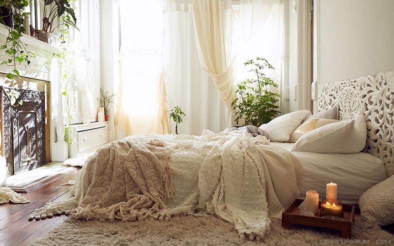 Romantik Tarz Yatak Odası