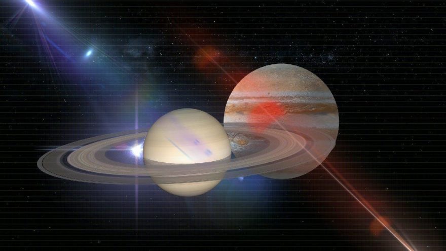 Jüpiter ve Satürn 800 sonra yakınlaşacak: 2020 kışı ve çifte gezegen için Google’dan özel doodle